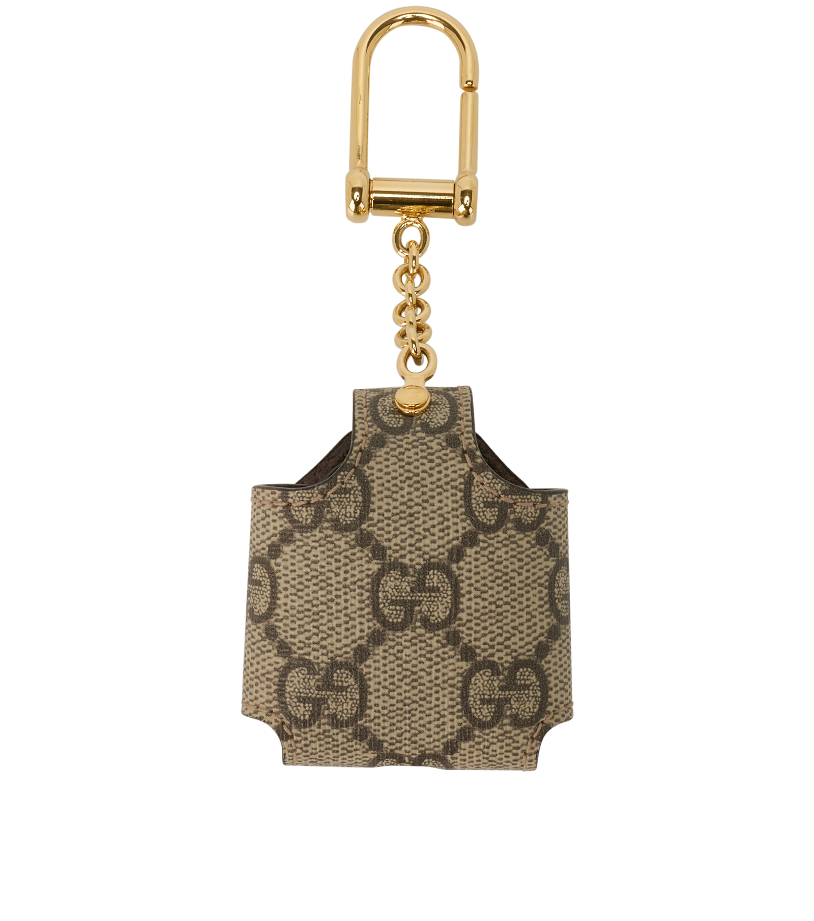 Gucci GG Airpods Case, &pound;180, Accessories, Brown, Canvas, Back view